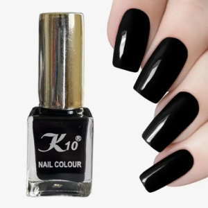 Black Matte nail polish 12ml