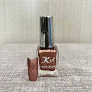 K10 Metallic Coffee Nail Polish 12ml